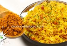 arroz com açafrão benefícios do açafrão